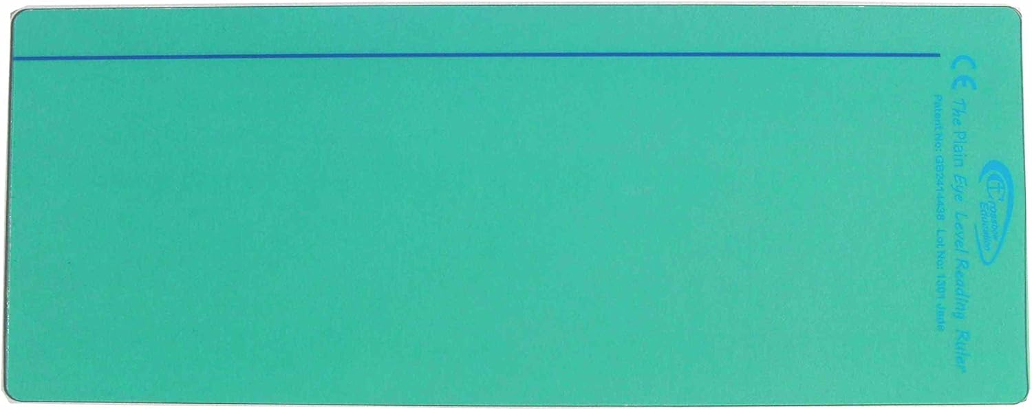 The Original Plain Window Reading Ruler Overlays – Jade (Pack of 10) by ...