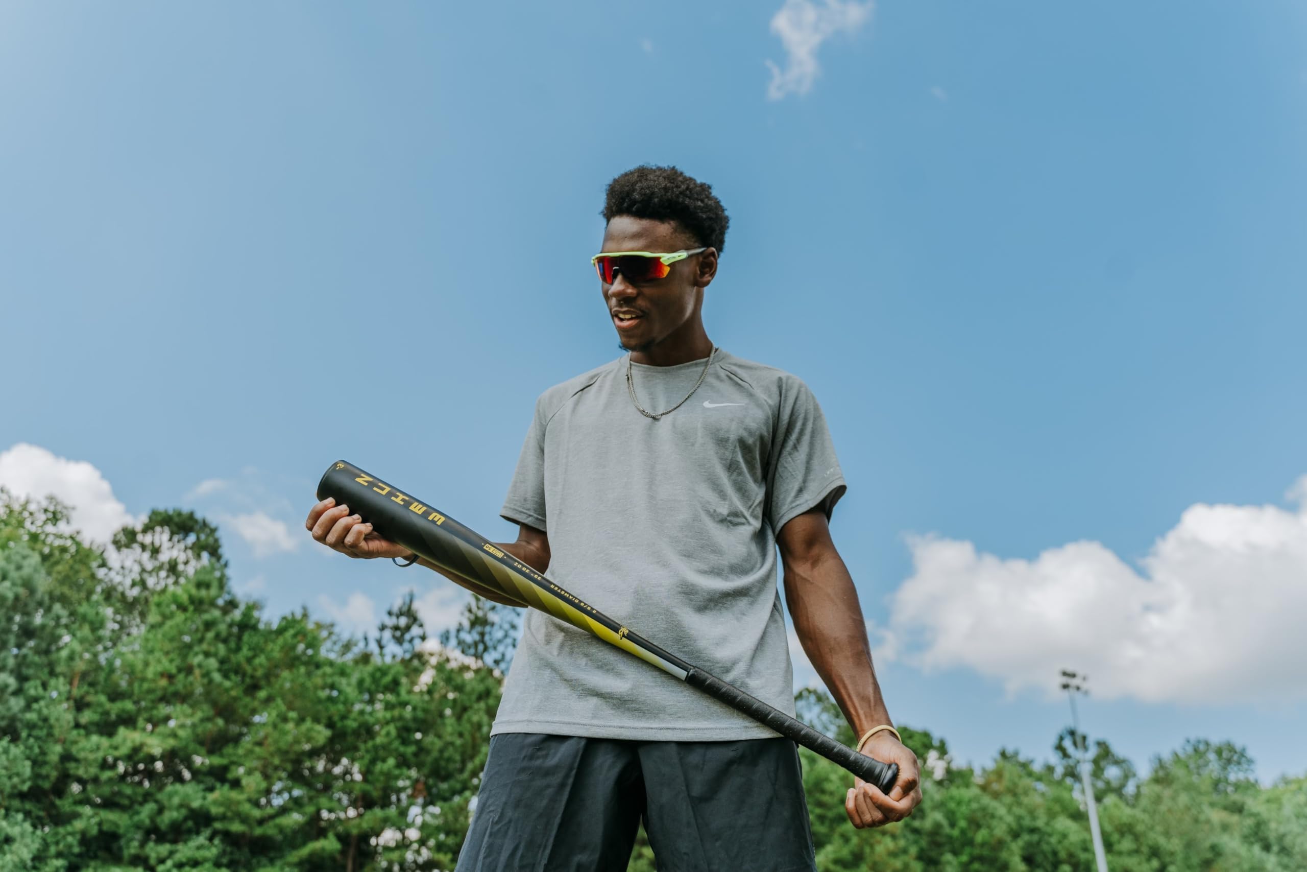 Stinger Sports Nuke 3 Baseballschläger aus Aluminium, BBCOR zertifiziert, 3