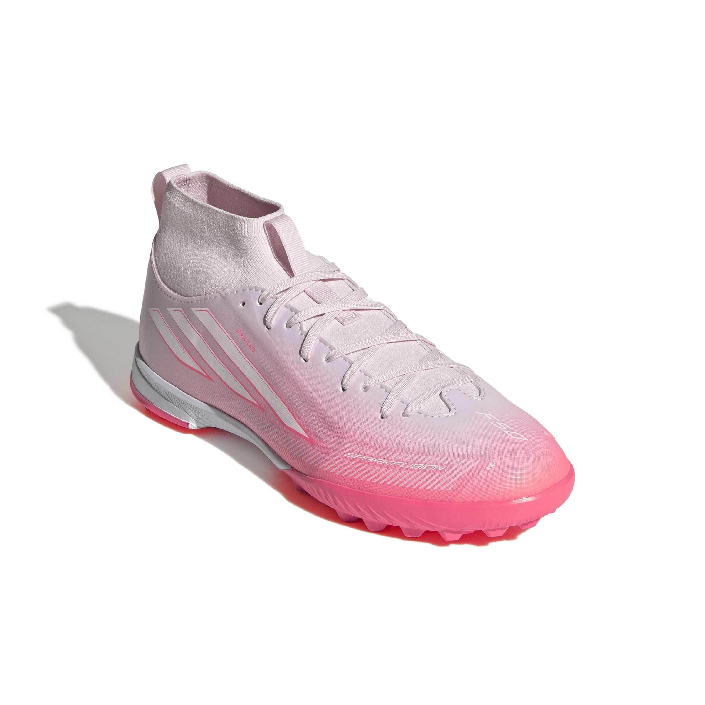 adidas F50 Sparkfusion League Mid Cut Turf Football Kids ZapatosUnisex niños