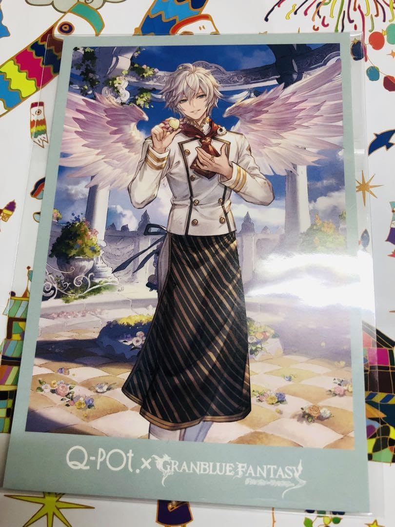 Amazon.co.jp: ルシファー グラブル× Q-potコラボ ポストカード : おもちゃ