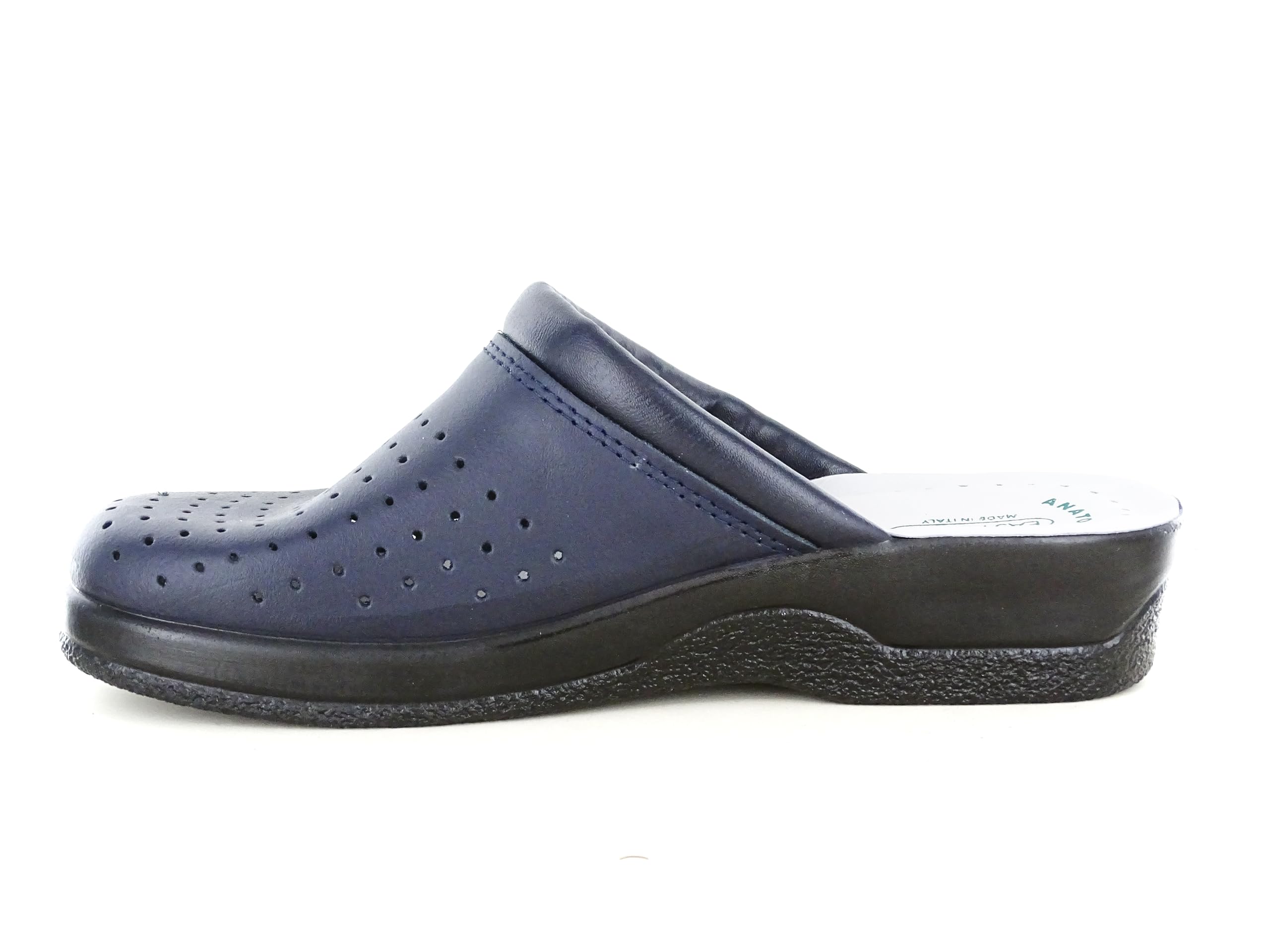 EASYWALK 210 Zuecos Mules Zapatillas Zapatos de Cuero, Mujer