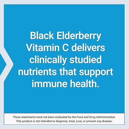 Miniatura 6 de Life Extension Baya de saúco negro + vitamina C, apoyo al sistema inmunológico, sin gluten, sin OMG, 60 cápsulas vegetarianas
