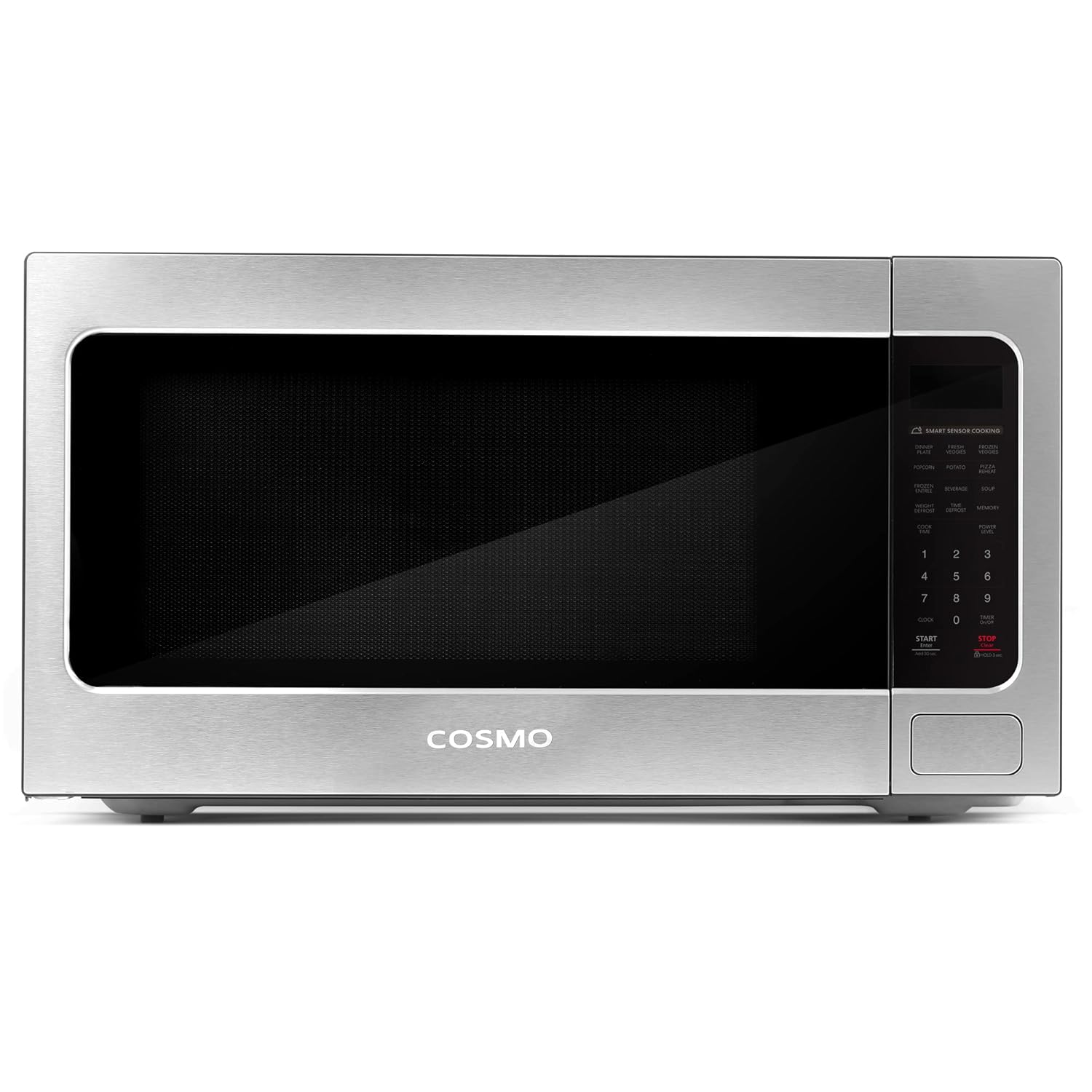 Cosmo COS-BIM22SSB 24 in Nebula Collection 2 2 cu ft Countertop Microwave Oven in Stainless Steel
