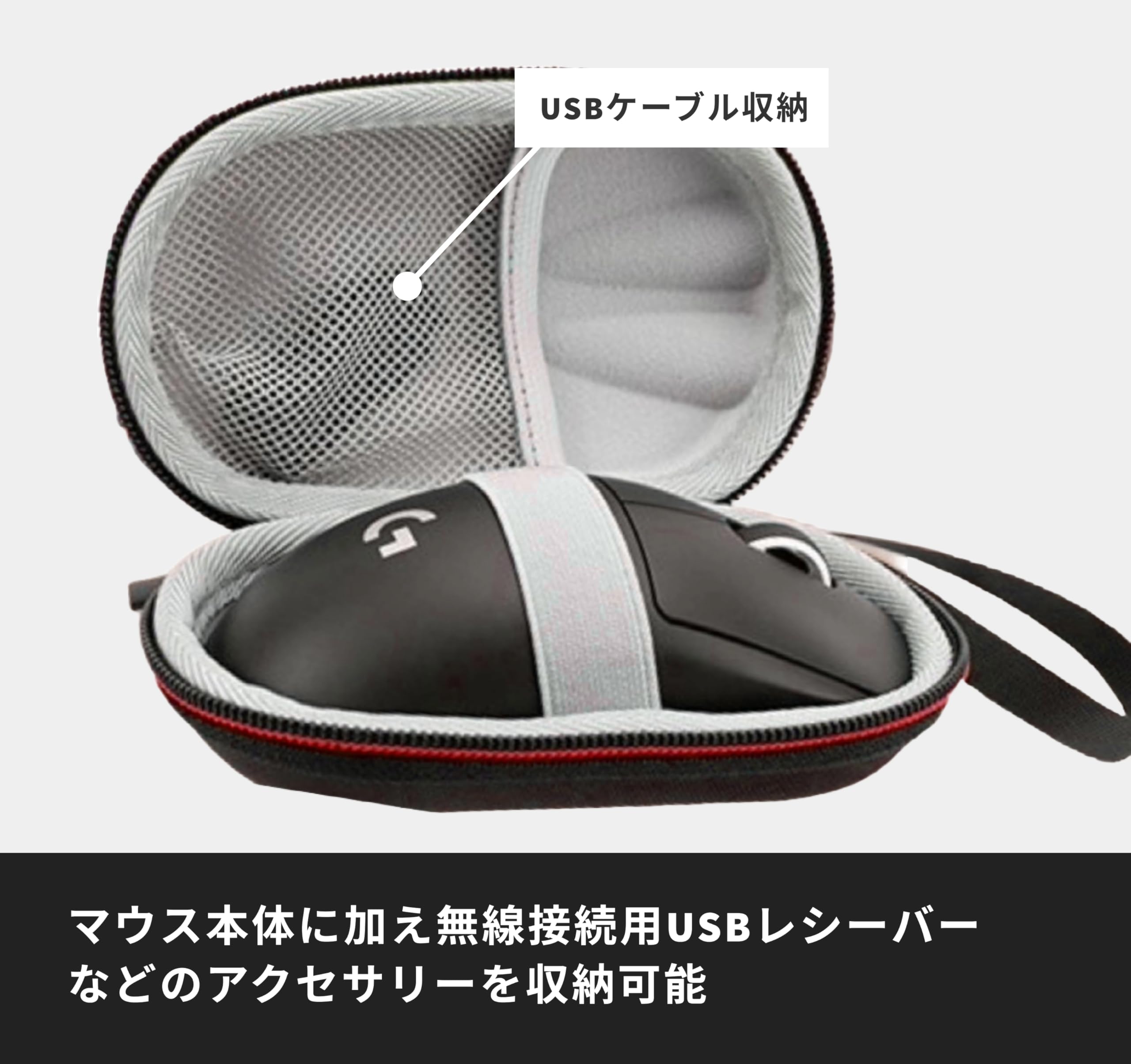 Amazon.co.jp: 全面保護 マウス 収納ケース Logicool ロジクール G PRO