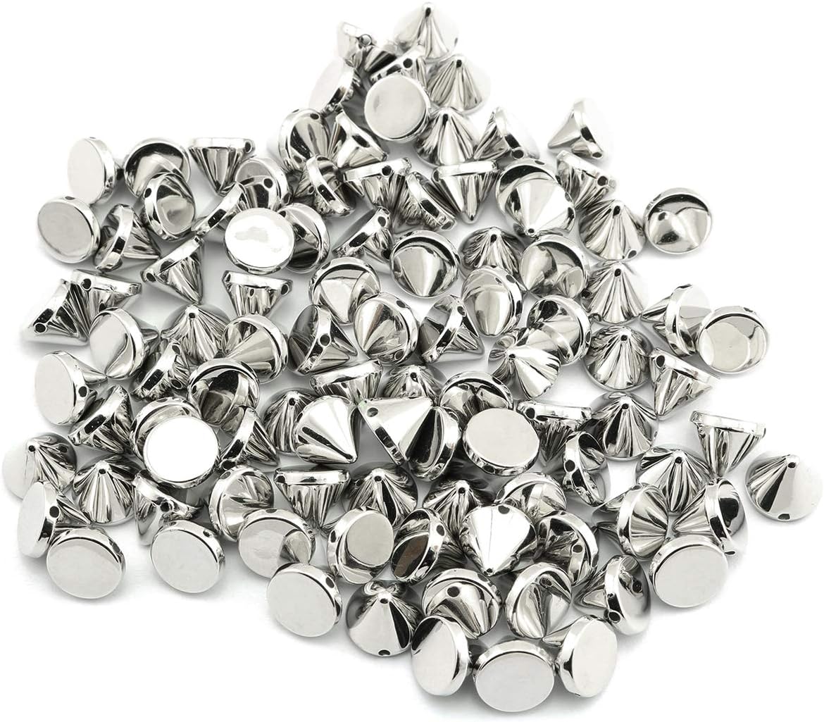 Amazon.com: Lind Kitchen 100pcs Bullet Rivets Cone Spike Studs Punk ...