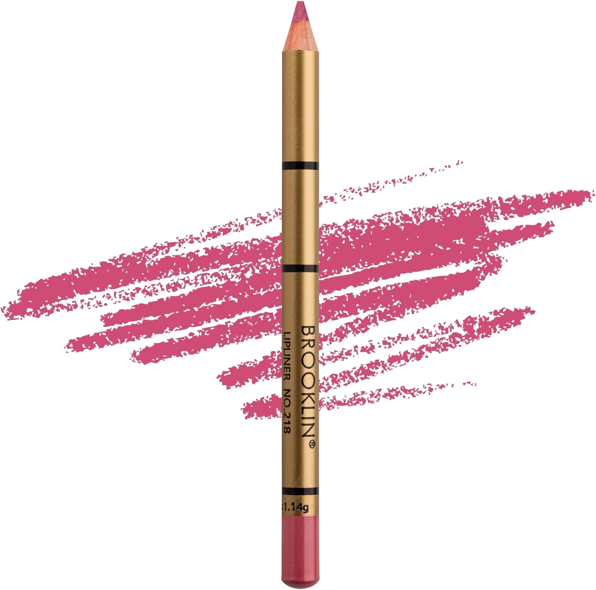 IMPALA | Brooklin Waterproof Lipliner Color Fuchsia Nacrado 218 | Permanent lip profiler | Water resistant lipstick | Long-term lipliner