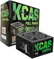Fonte Gamer ATX KCAS 600W 80 Plus Bronze Aerocool