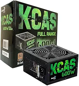 Fonte Gamer ATX KCAS 600W 80 Plus Bronze Aerocool