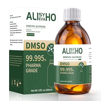 DMSO 10 oz Purity 99.995% Pharmaceutical Grade - Dimethyl Sulfoxide, 10 oz Glass Bottle Packaging
