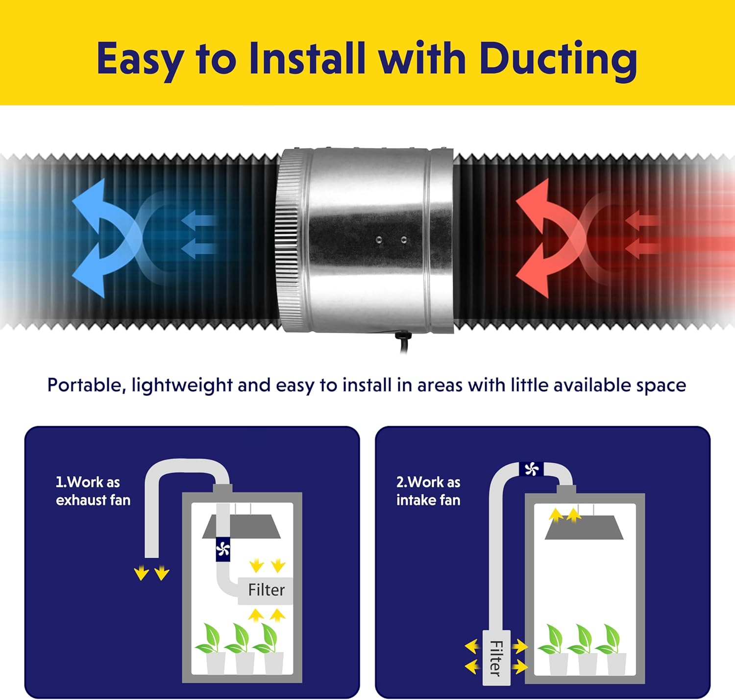 Duct Fan Installation Diagram