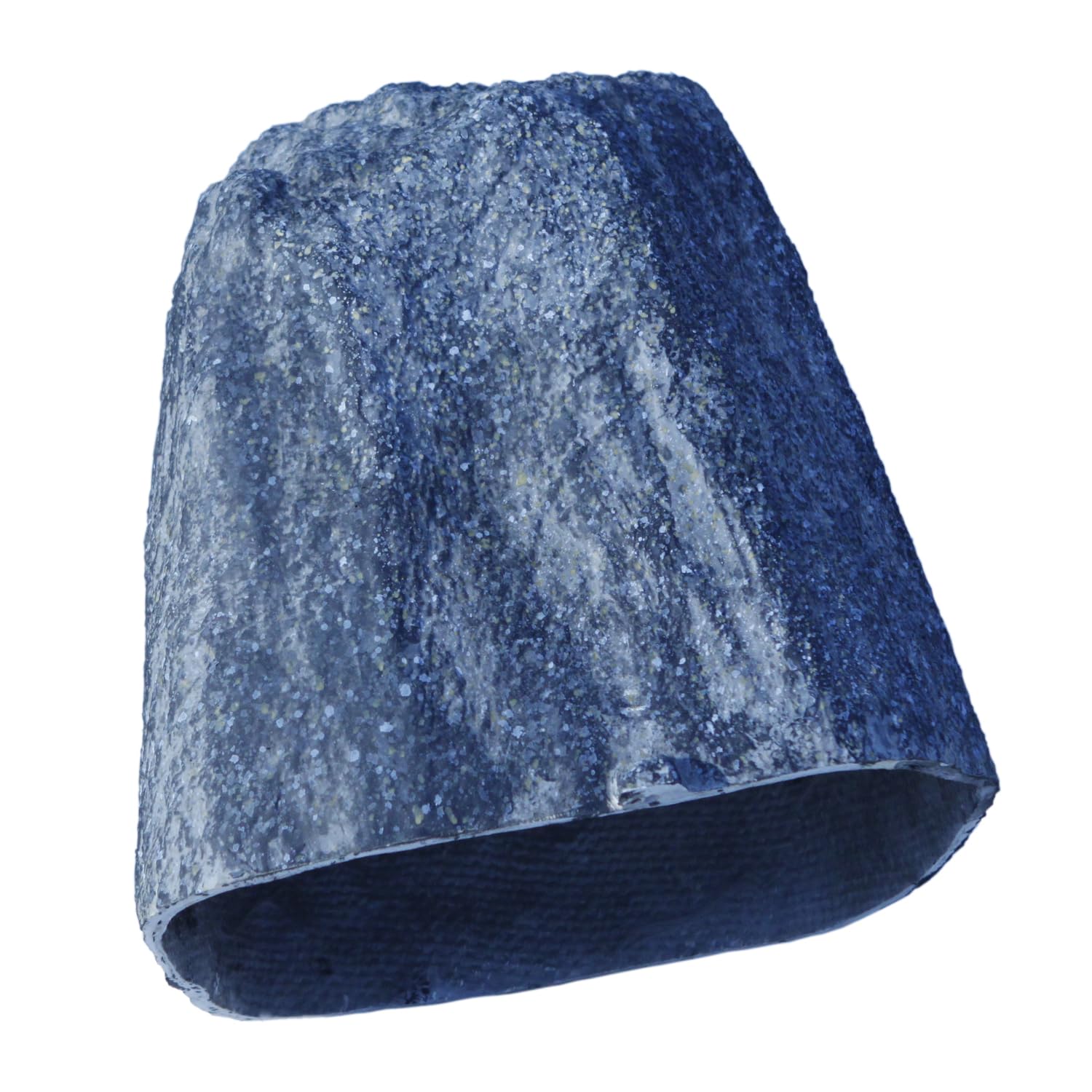 Small Fake Rock for Sprinkler Valves 11.5x9.2x12 Inch – Grey Fake Rock Covers, Mini Landscape Rock for Cable Box Cover & Garden Utility Hider