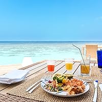 Vista 9 de Kichvoe 10 tazas de plástico desechables taza de café con tapa tazas desechables transparentes tazas transparentes taza de plástico con tapa tazas