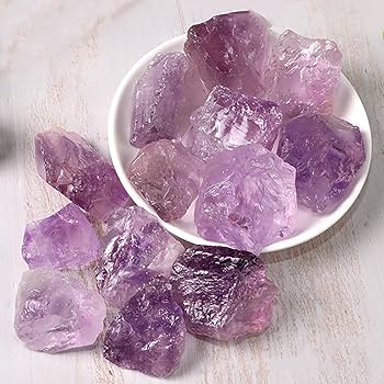 アメジスト✨　紫水晶✨原石 Amazon.co.jp: SUKIMIND 400gセット アメジスト 原石 天然石