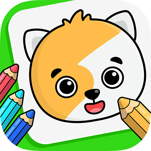 Jogos de colorir para crianças - jogo de desenhar e pintar para bebês ...
