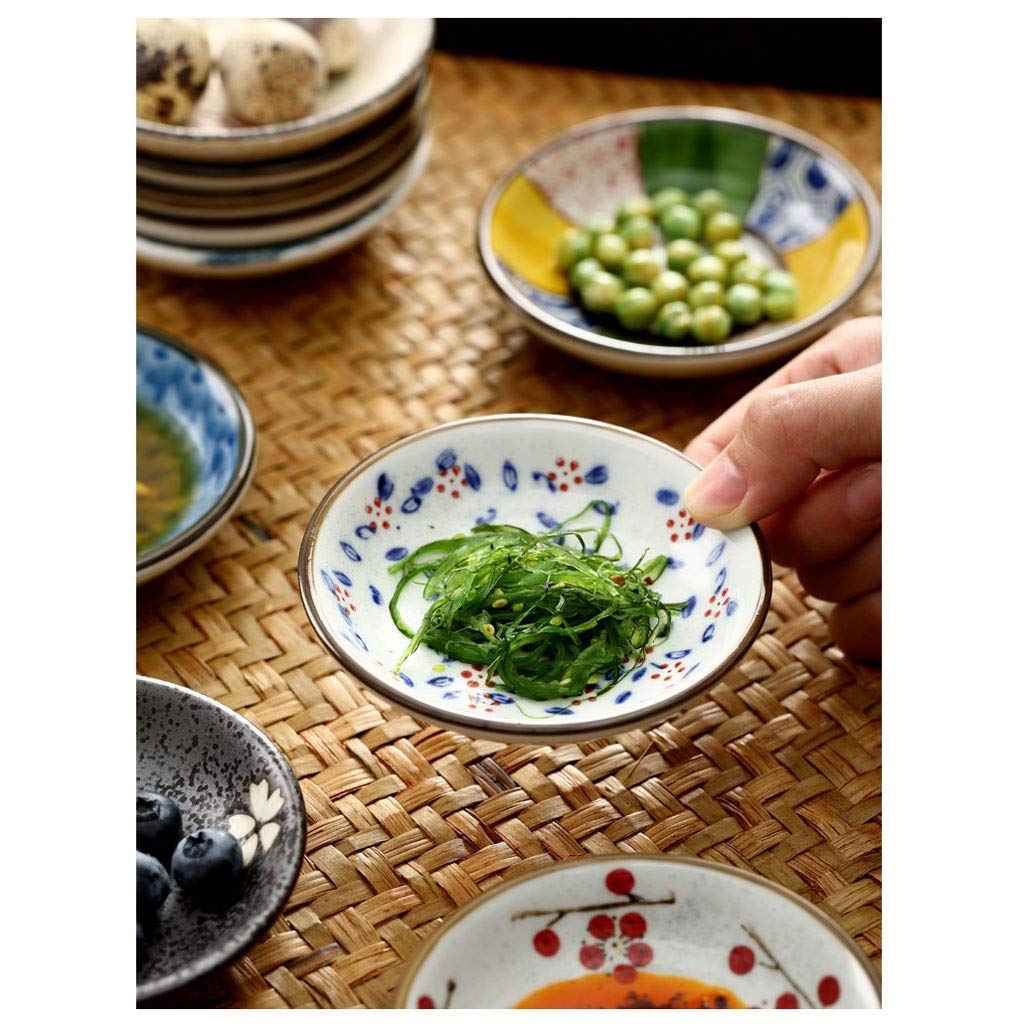 Naczynie Na Sos, Ceramiczna Miska Okrągła, Miska Na Sałatkę, Przekąska Owocowa, Miska Na Przyprawy, Miska Na Przyprawy Do Sosu Sojowego, Miska Na Przekąski Sushi, Miska,A-N