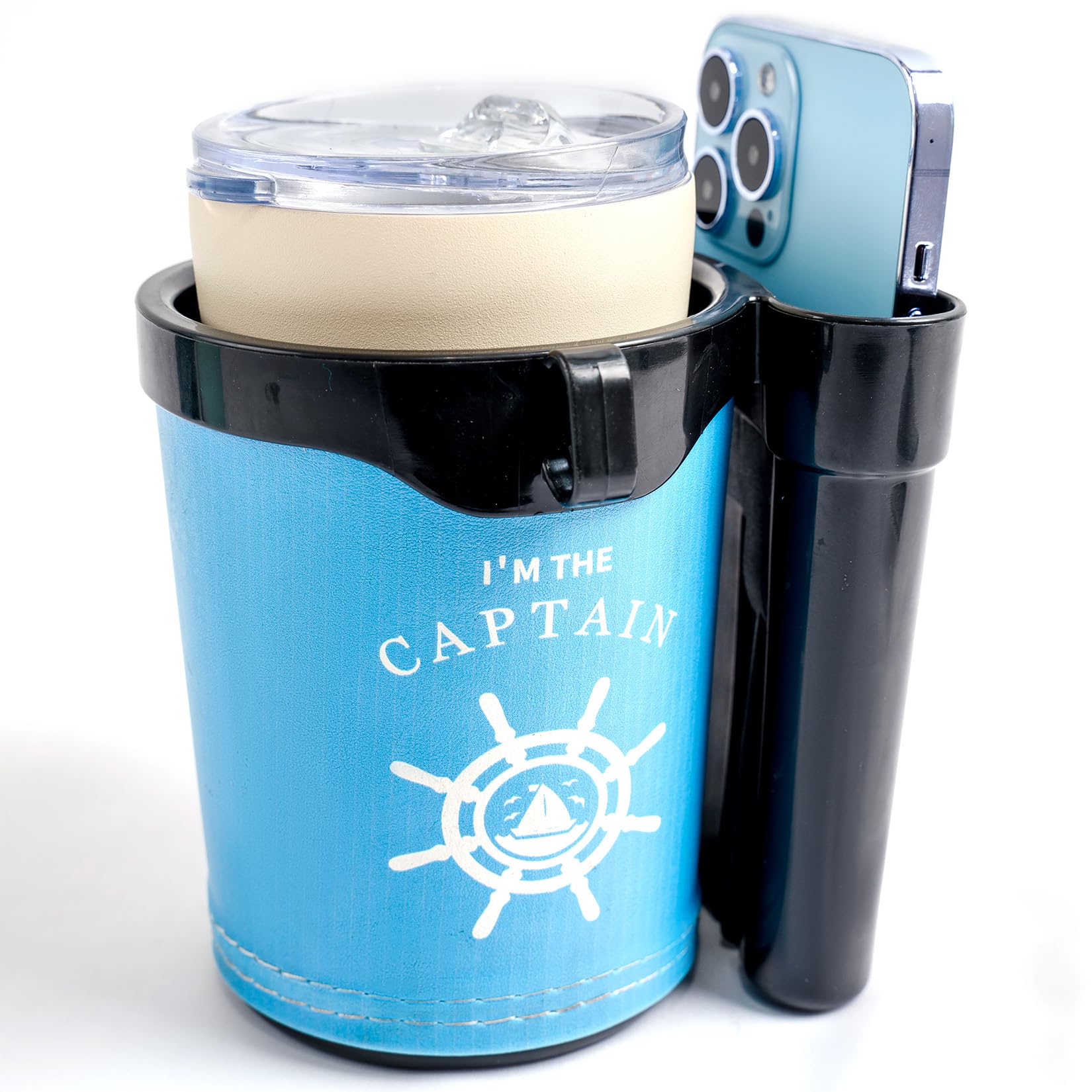 Bike Cup Holder Handlebar,Cup Holder for Wheelchair,3in1 Walker Cup Holder for Rolling Walker Fit for Bike Stroller Scooter Bicycle Rollator