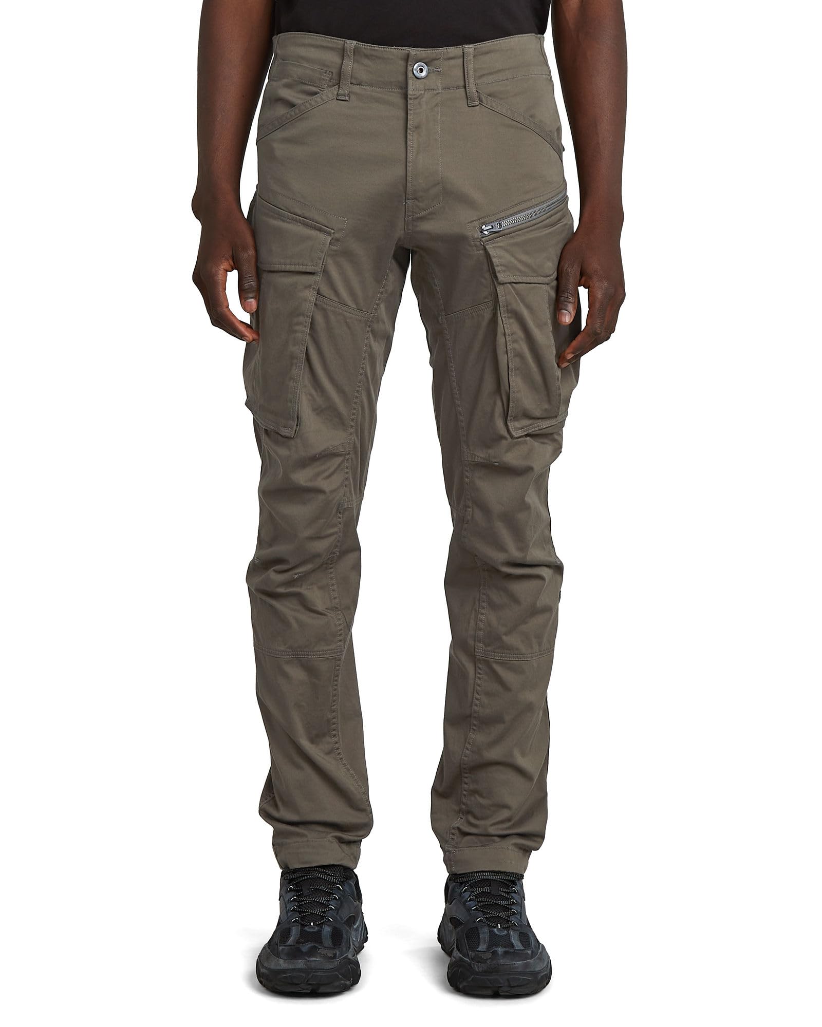 G-STAR Men's Rovic Zip 3D Regular Tapered Pants, Grey (gs Grey D02190-5126-1260), 31W / 32L