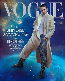 Vogue USA Magazine December 2025 : The Universe According to Timothée Chalamet