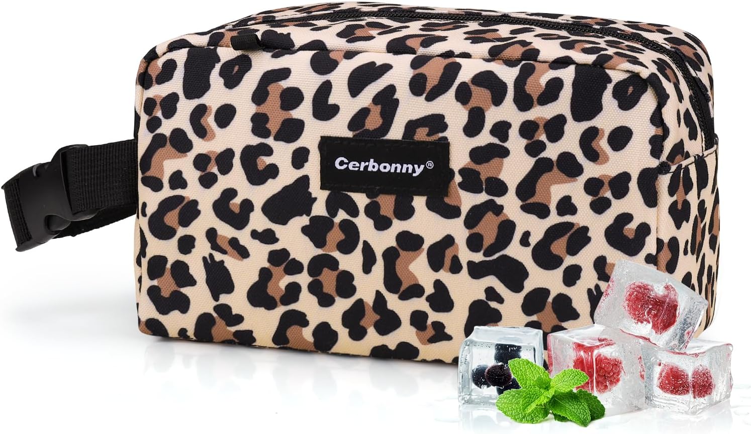 Freezable Lunch Bag,Freezable Snack Bag,Mini Cooler Bag for Travel/Work/School,Small Insulated Bag,Small Cooler Lunch Box with Ice Packs,Insulated Snack Bag,Freezable Snack Box with Handle Buckle