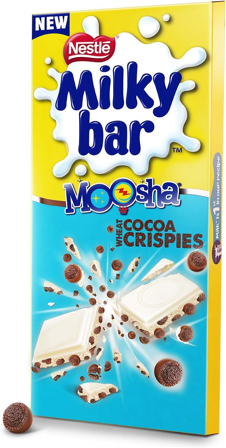 Nestlé Milkybar Moosha Cocoa Crispies Tablet, 45 g