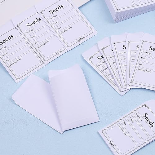 Miniatura 4 de 150 sobres de semillas resellables sobres de semillas mini sobres pequeños para llaves monedas pequeños sobres de papel kraft pequeños para