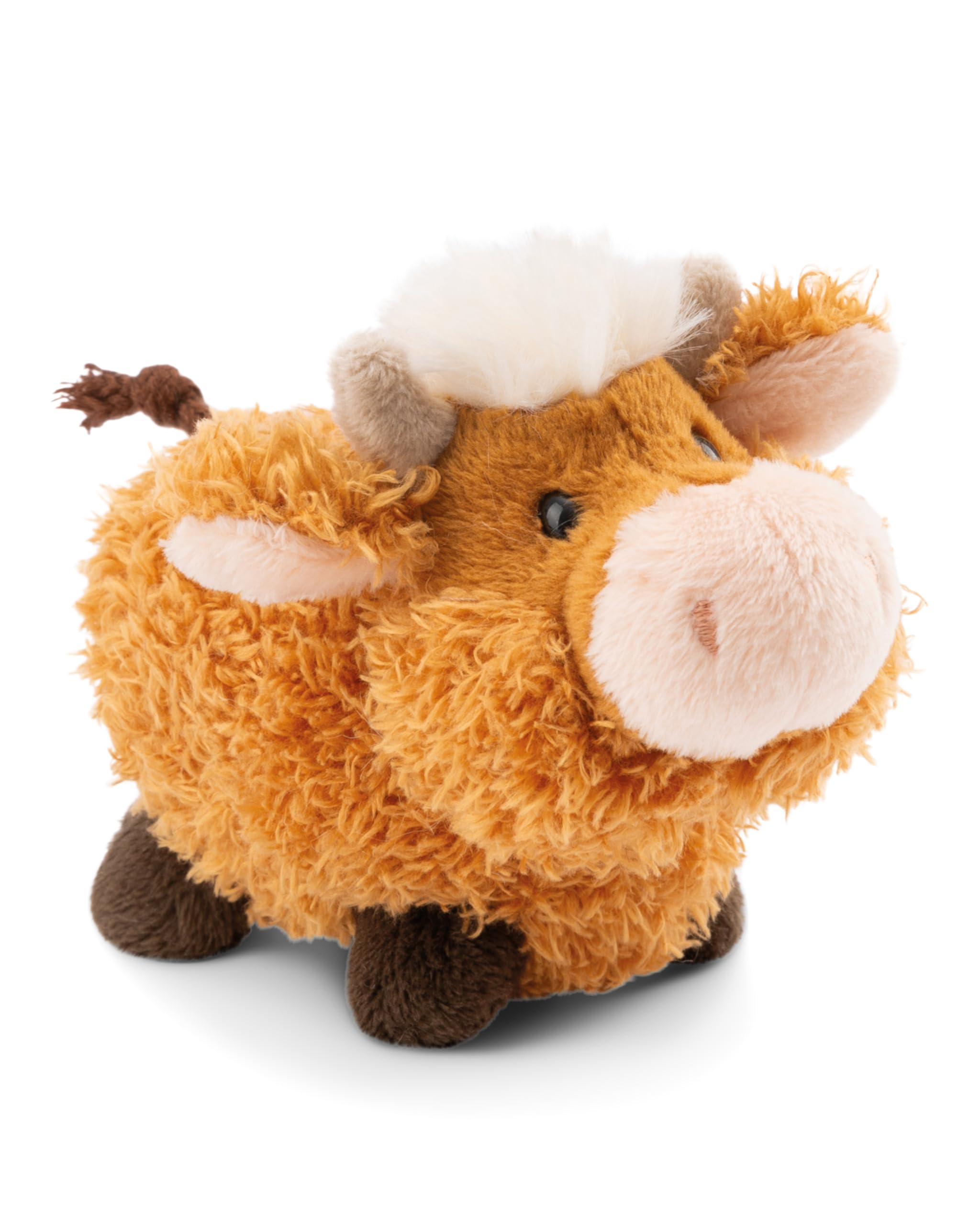 NICI cuddly toy highland cattle McMooray 12cm brown - Cuddly cute plush to snuggle and play with, for children & adults, great gift idea - 61113