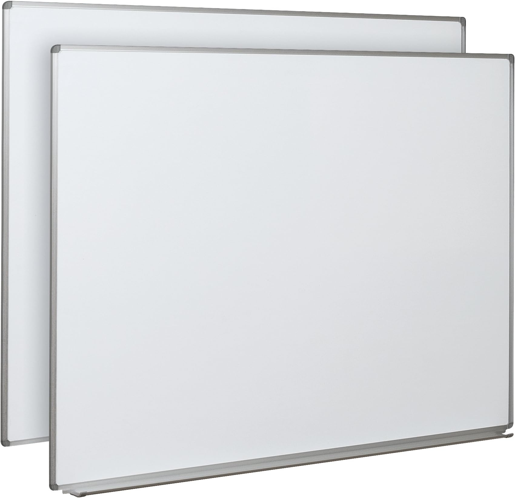 Balt Essentials Mobile Vertical Sliding Whiteboard, Vertical Boards, Box 1 of 2 and must order box 2 to complete unit (84186)