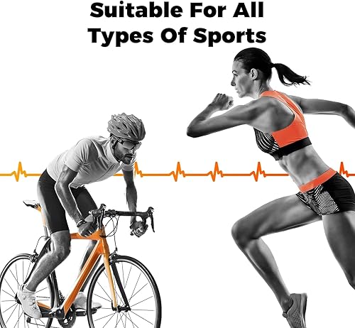 Miniatura 5 de moofit Monitor de frecuencia cardíaca con Bluetooth  ANT+ impermeable HR Monitor de frecuencia cardíaca compatible con Peloton, Zwift, Rouvy, TRX,