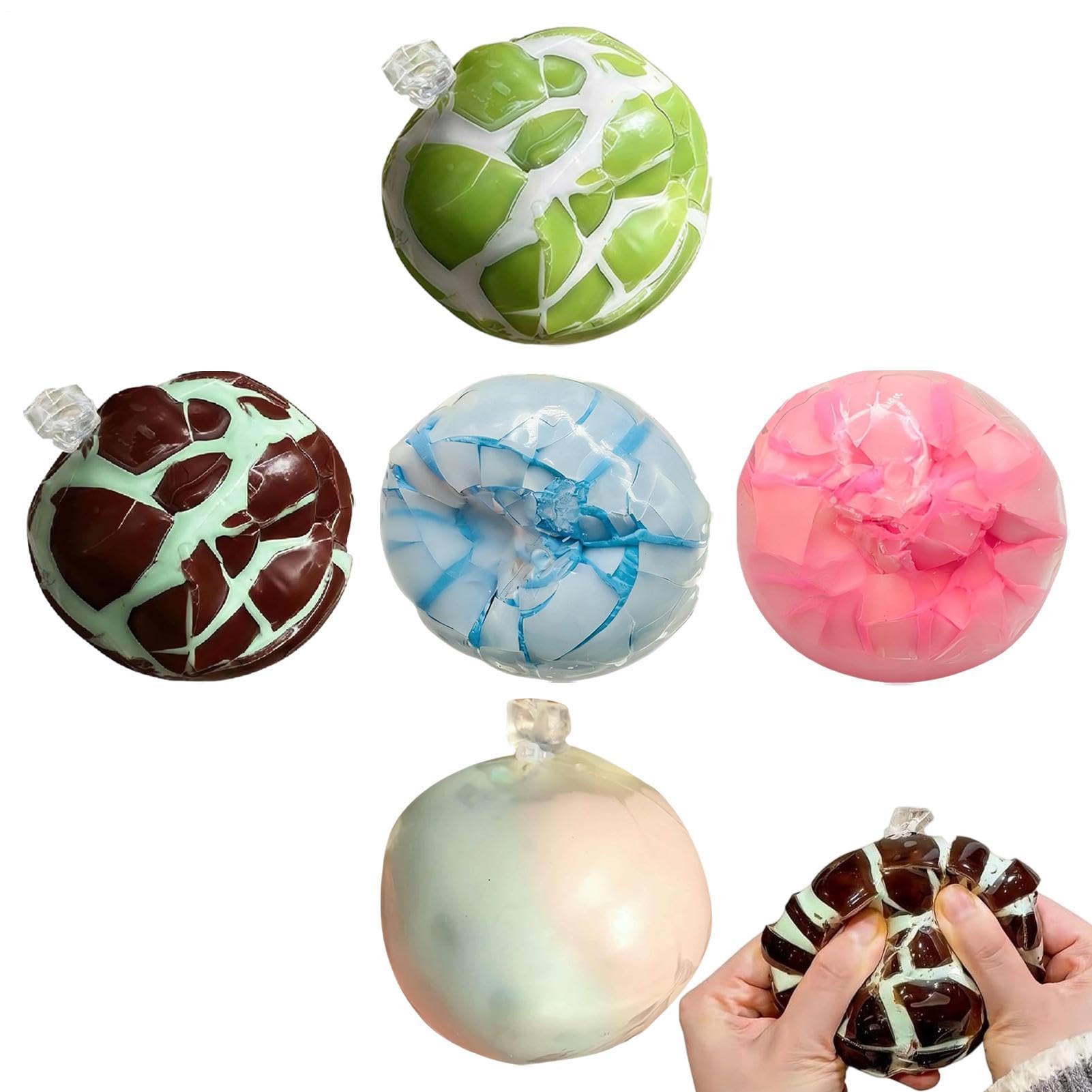 Balles Sensorielles Anti-Stress Jouet Doux Et avec Une Texture Craquante