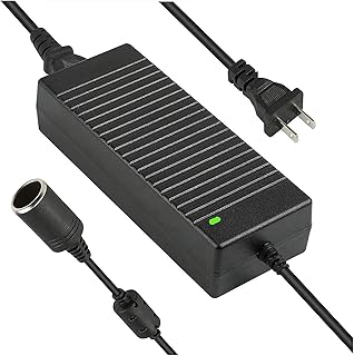 OBEST AC to DC Converter 12V 10A 120W, 110V-240V to 12V Power Supply Adapter Car Cigarette Lighter Socket, Car Voltage Converter Transformer for Car Devices