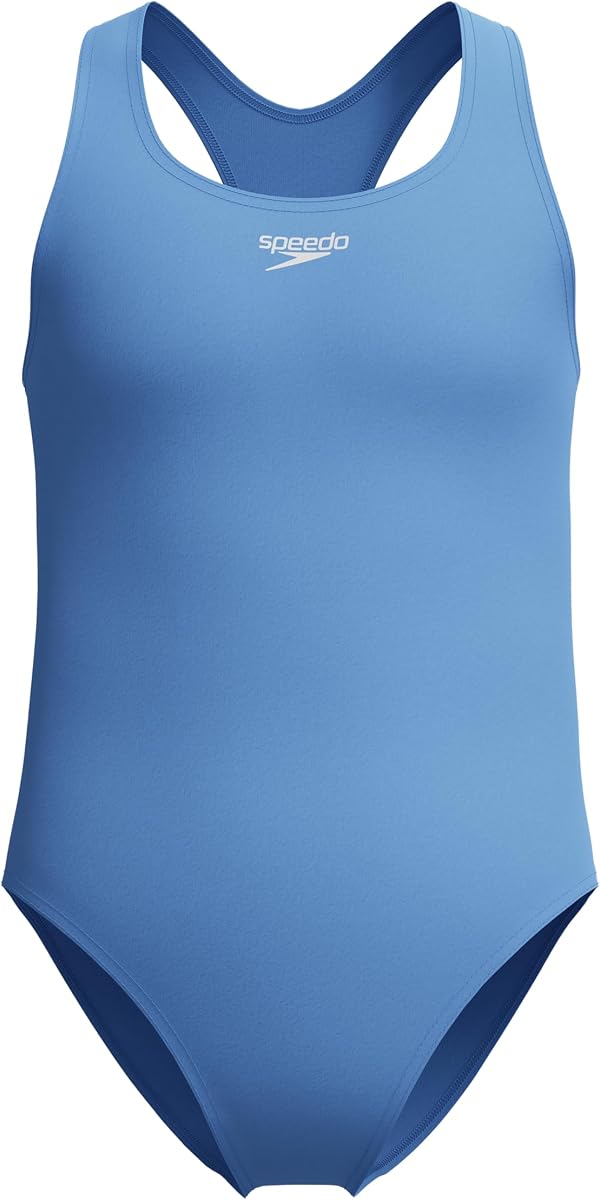 Girl's Swimsuit One Piece Closed Racerback