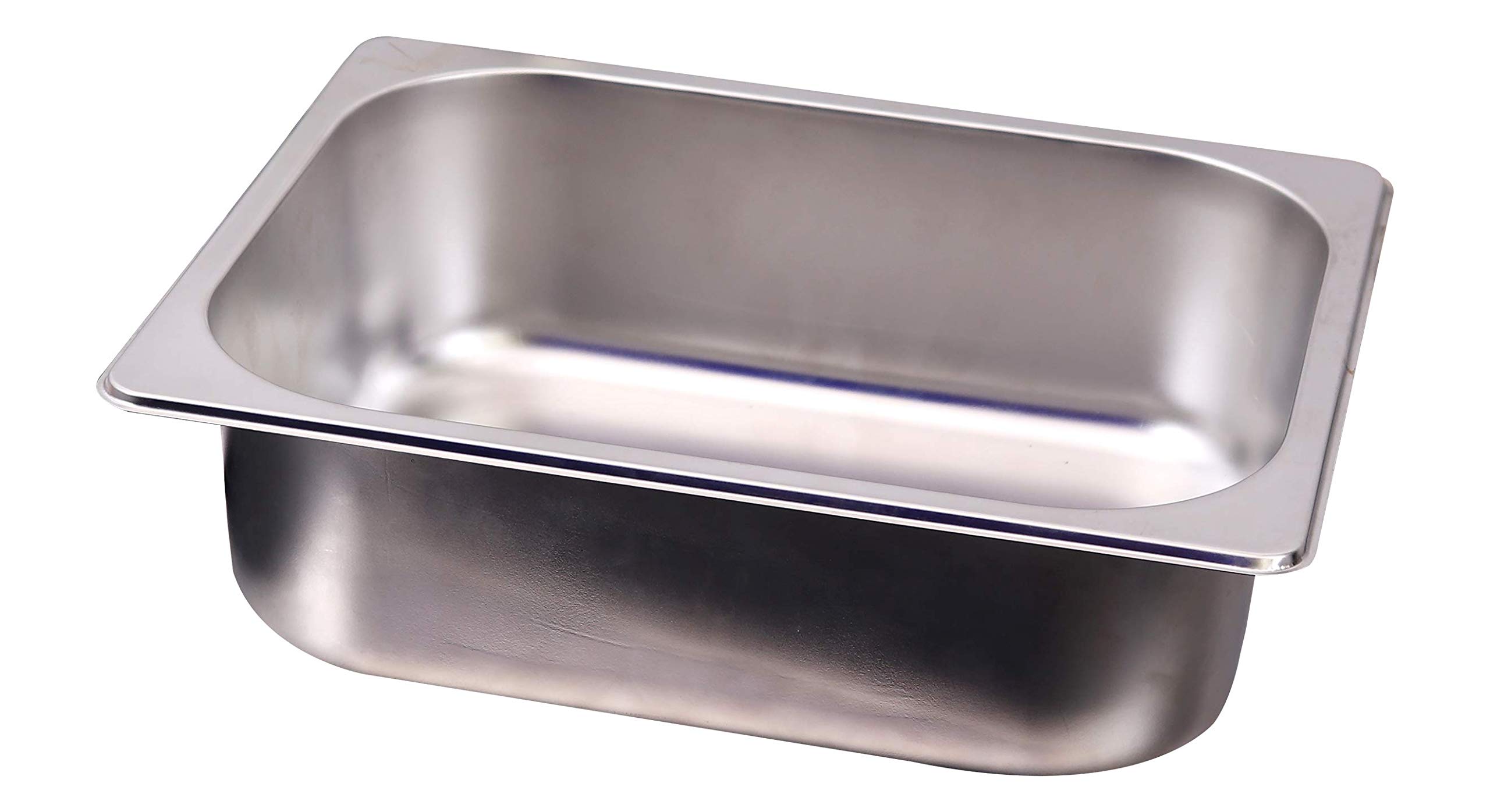 Malabar Trading Company Stainless Steel Gn Pan 1/2 100mm Depth(4"), Gastronorm Pan