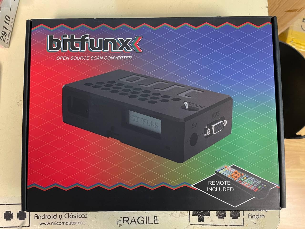 BITFUNX OSSC 1.7 Open Source Scan Converter, ridimensionatore convertitore RGB, VGA a HDMI per console e computer vintage