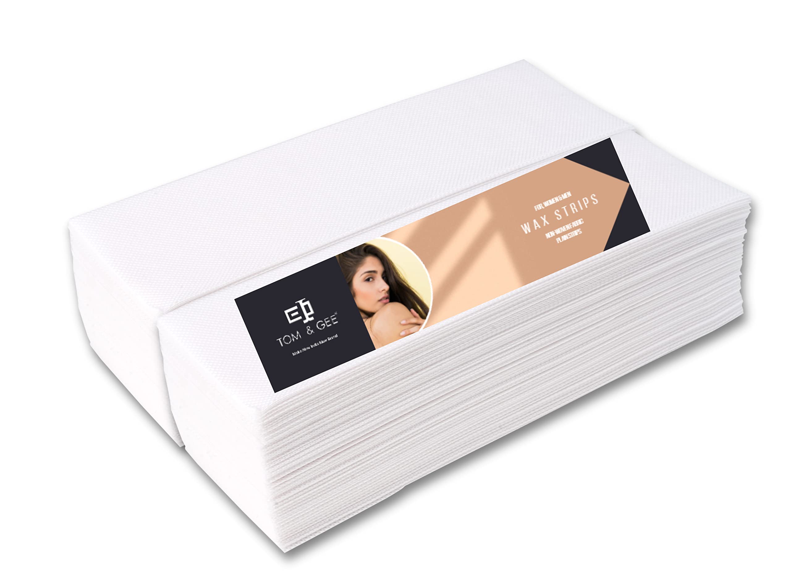 Tom & Gee Non Woven Fabric Waxing Strips - 280 pcs White (B08B4J8T2D) Amazon Price History, Amazon Price Tracker
