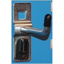 Kennedy 99821 Single Rod Tool Board Hook, 2" Vertical End Pack of 10