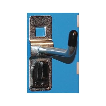 Kennedy 99821 Single Rod Tool Board Hook, 2" Vertical End Pack of 10