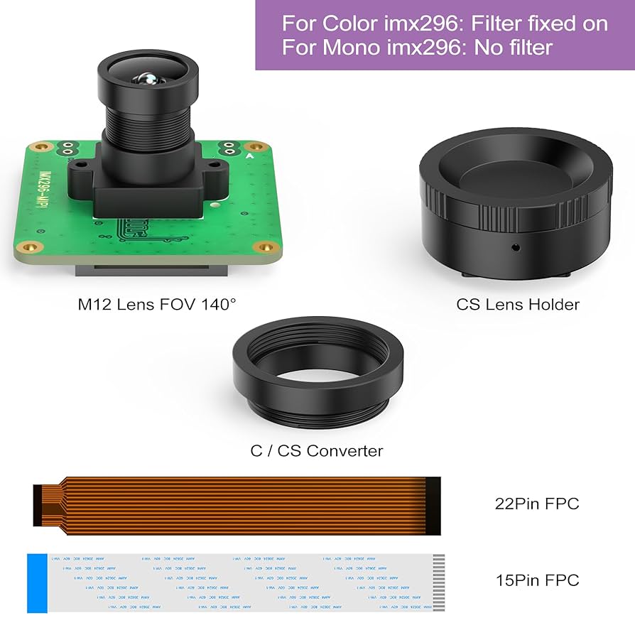 【ジャンク】カメラモジュール Amazon.co.jp: Raspberry Pi対応 GS(Global Shutter)カメラ