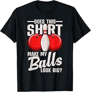Cool Bowling Design for Men Women Bowling Ball Sport Bowler T-Shirt