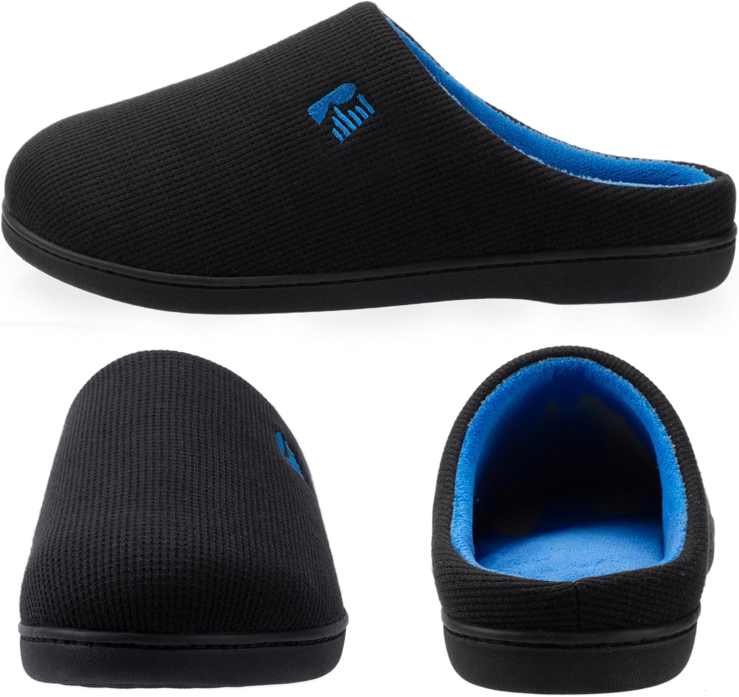 RockDove Men's Original Two-Tone Memory Foam Slipper - Image 4