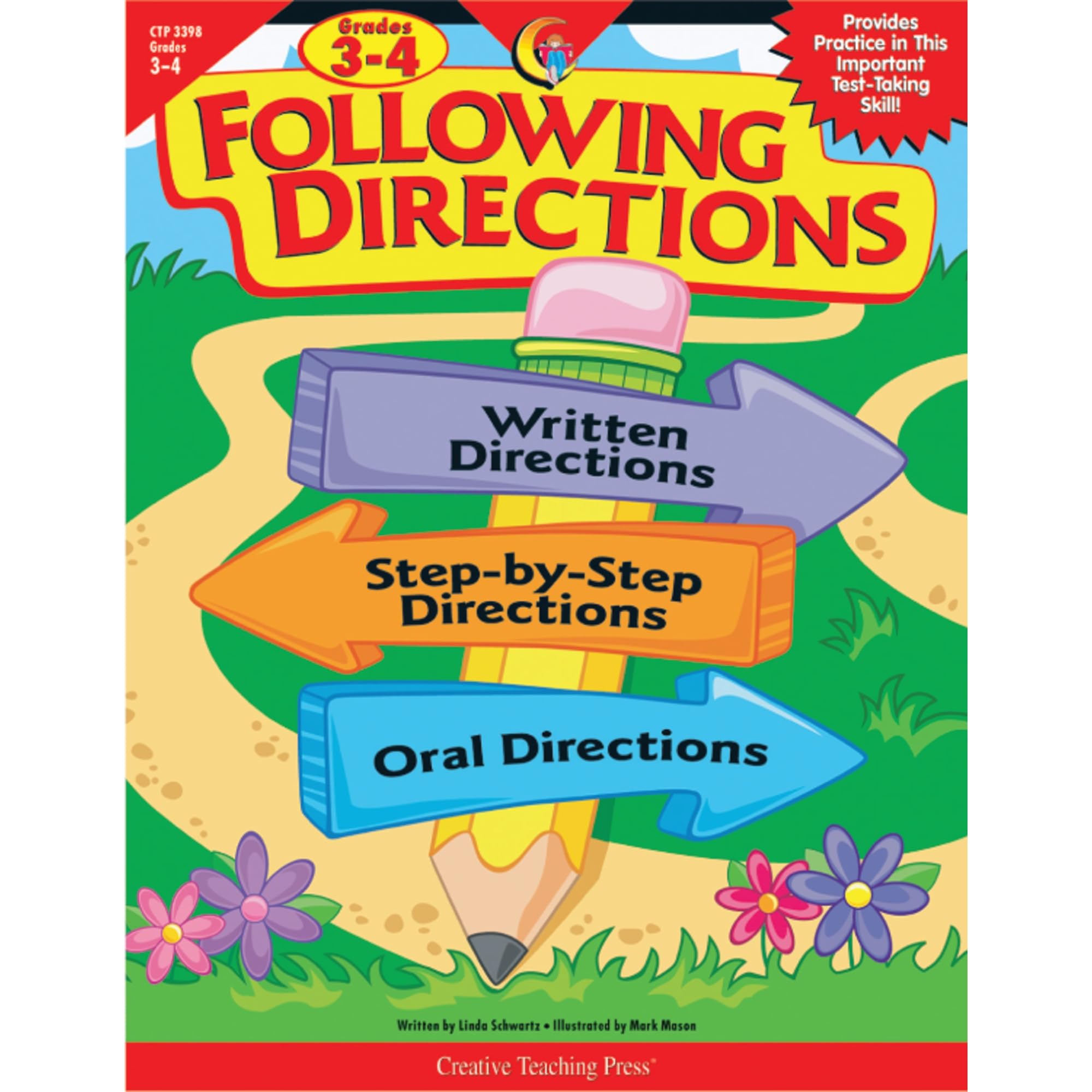 Cahier Following Directions pour comprendre les consignes scolaires