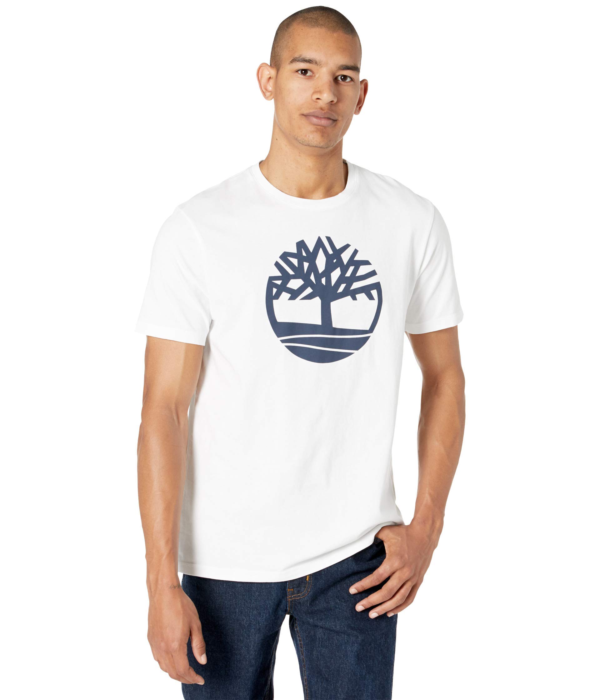 Timberland Men's White Tree T-Shirt Xxl