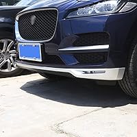 Vista 3 de YIWANG ABS cromo coche Parachoques delantero cubierta Trim 3 unids para Jaguar F-Pace Prestige Premuim 2016 2017 2018 Accesorios externos