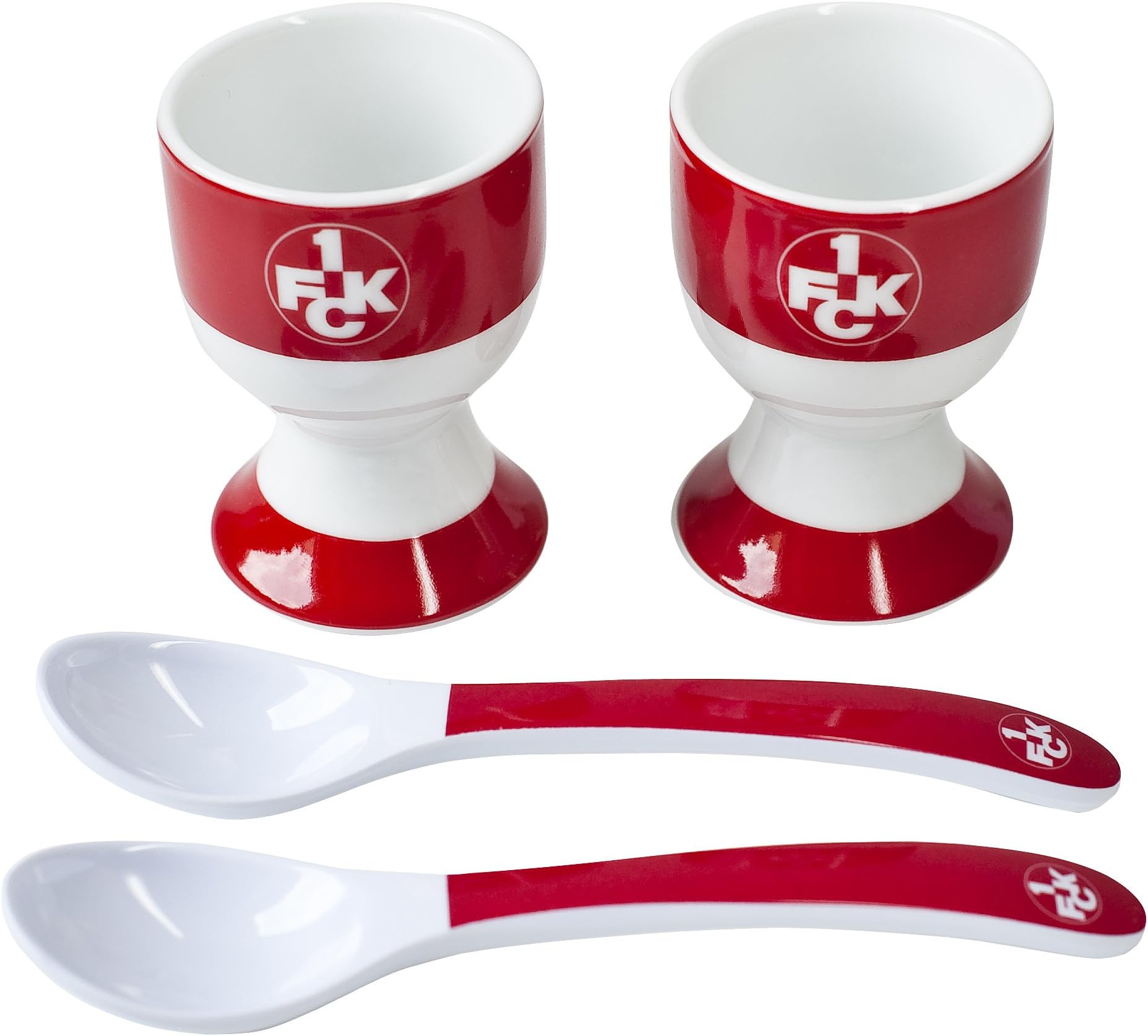 1. FC Kaiserslautern Eggcup Set Red (German Import)