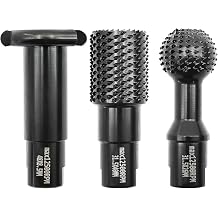 Spherical Rotary Drill Bit Grinding Rotary Wood Carving Kit Rotary Burr Grinding Head for Wood Drilling, Grinding, Marking and Engraving