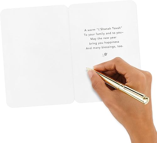 Miniatura 7 de Hallmark Tree of Life Rosh Hashanah - Surtido de tarjetas, paz en nuestros corazones (24 tarjetas con sobres)