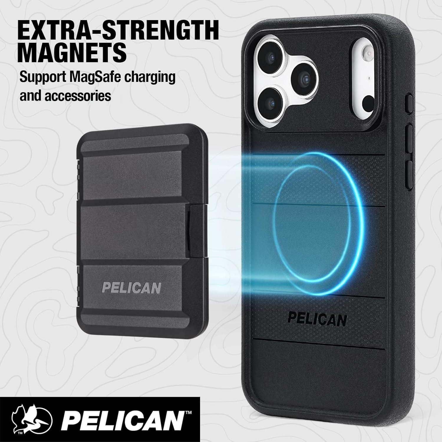 Amazon.co.jp: Pelican Protector iPhone 17 Pro Max ケース [MagSafe