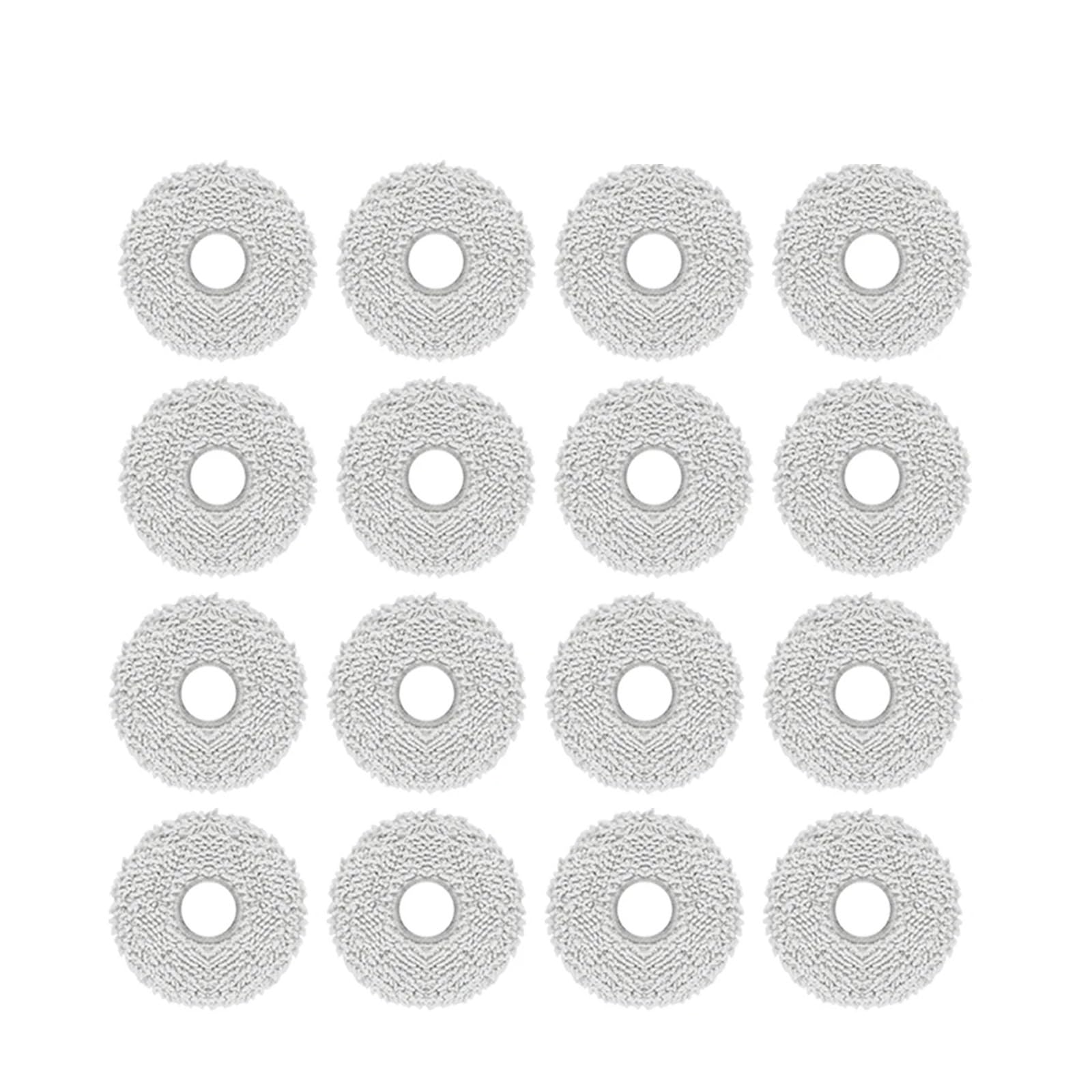 PNULGLKND Washable Mopping Pad, Compatible for Roborock Qrevo MaxV/Q Revo/Qrevo S/Qrevo Pro, Robot Vacuum Cleaning Accessories(16PCS)
