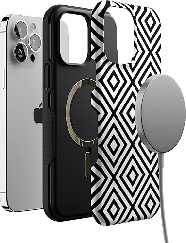 Miniatura 1371 de Casely Funda para iPhone 13 Pro Max Compatible con MagSafe Fuera de las líneas Funda de marcador Crayola