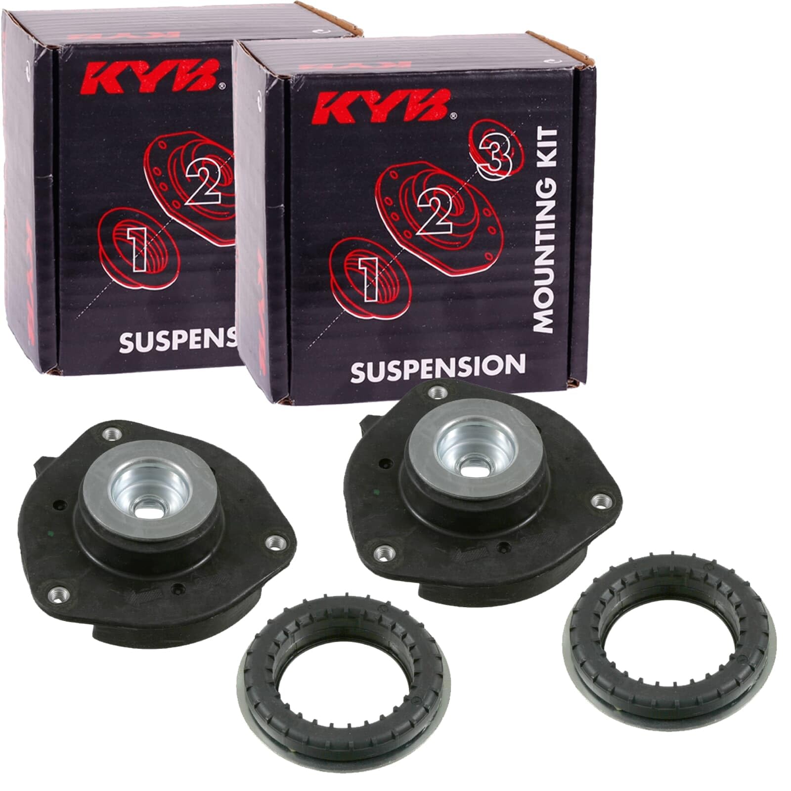 2x KYB Domlager Federbeinstützlager vorne mit Lager | SM1714 für A3 Q3 TT