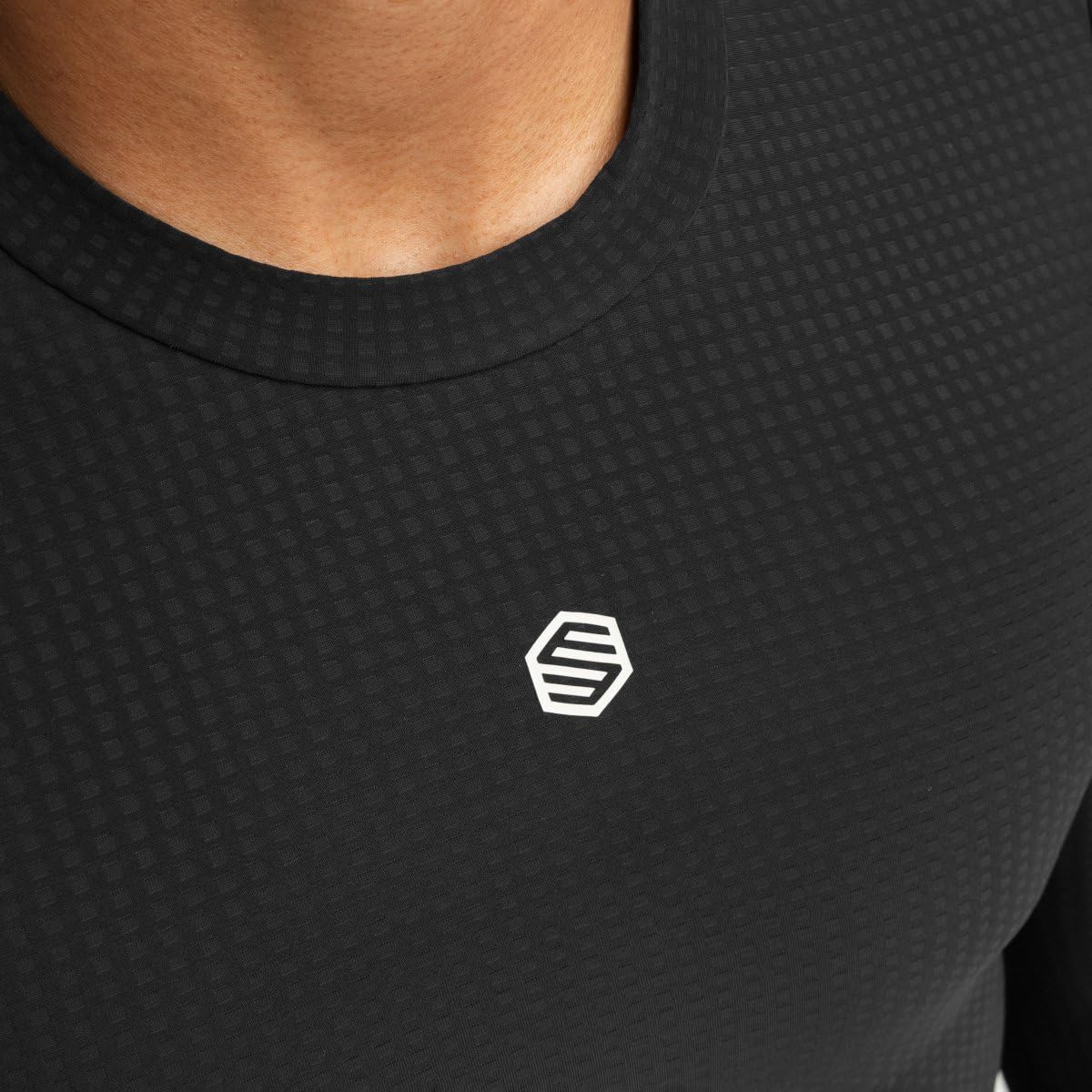 SIROKO Camiseta Interior térmica de Gravel Ciclismo Ring Road Negro
